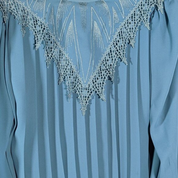 Vintage 80's In The Mood Womens Blouse Cottagecore Grandmacore 6 - Picture 2 of 7